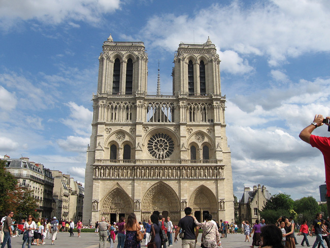 Fachada Basílica Notre Dame de Nice